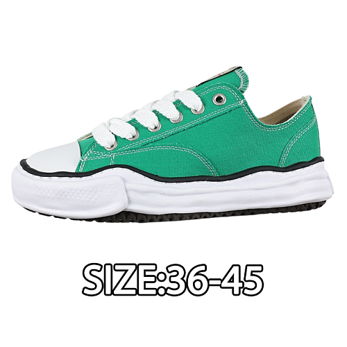 Fully Vulcanized Slip-on Shoes Green