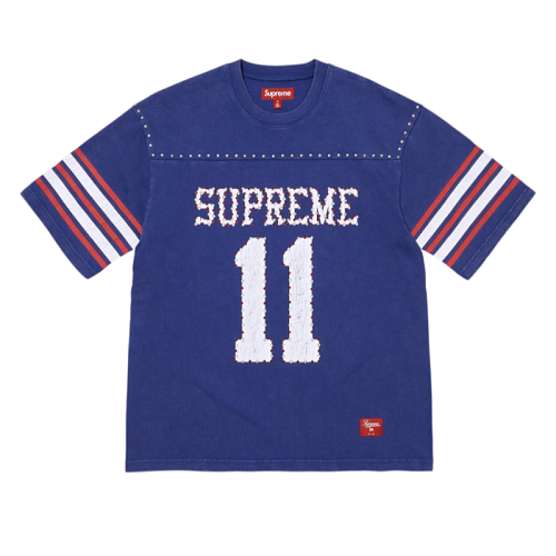 Supreme Letter-print Short-sleeve Soccer Jersey