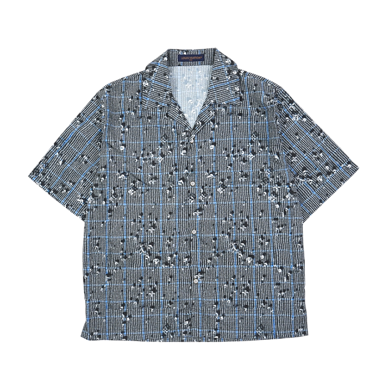 Louis Vuitton Water Droplet Illusion Short-Sleeve Shirt