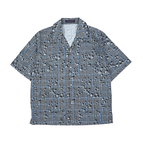 Louis Vuitton Water Droplet Illusion Short-Sleeve Shirt