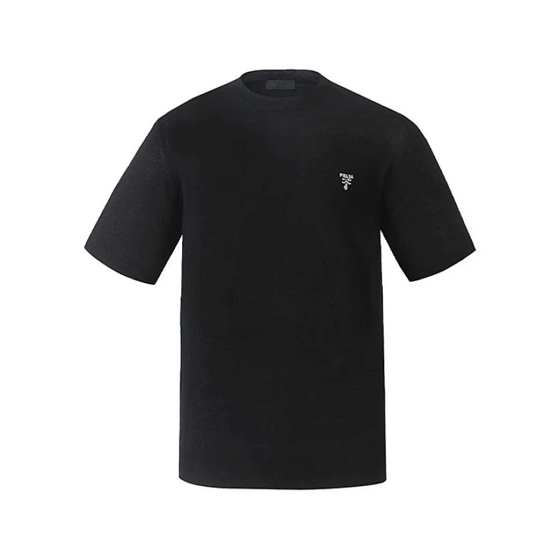Wool Crew Neck Short Sleeve