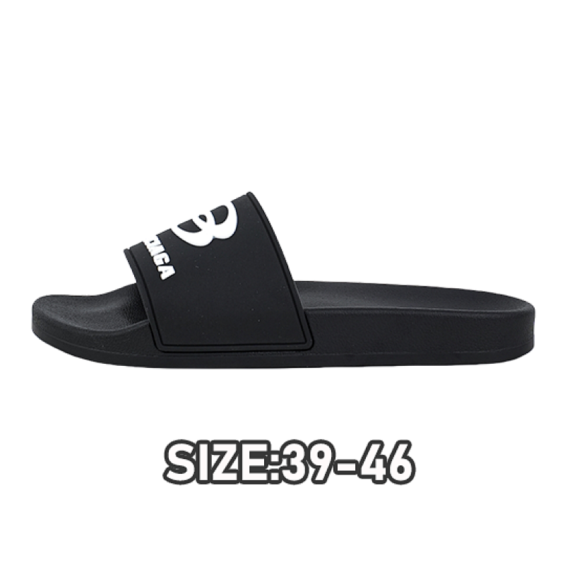 Balenciaga B Latest Version Of Printed Slippers