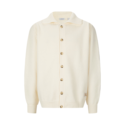 Burberry Equestrian Jacquard Logo Cardigan
