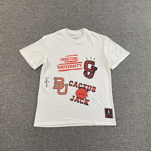 Travis Scott Cactus Jack X Mitchell X Ness T-shirt