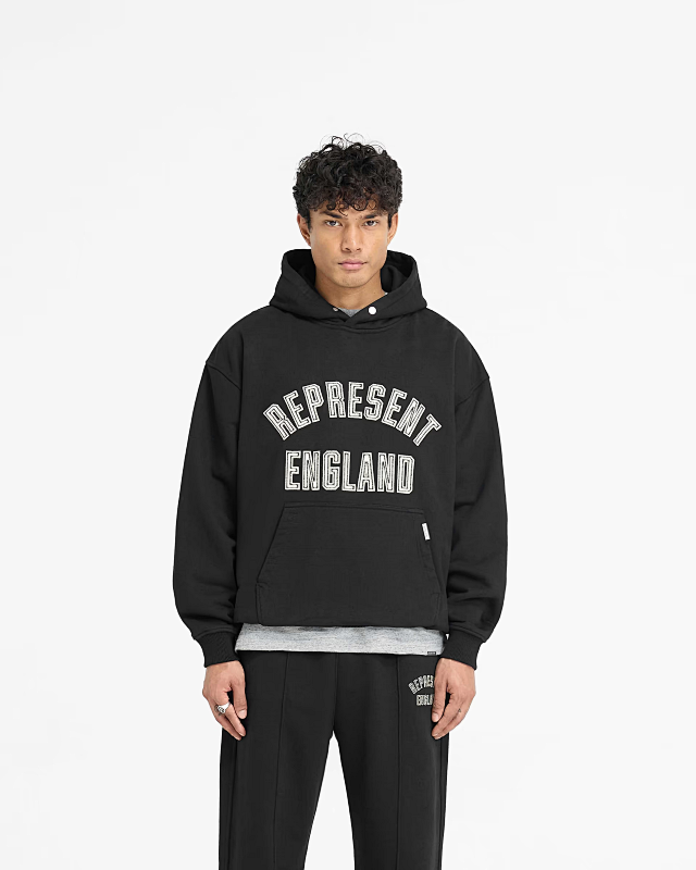 Represent England Applique Hoodie