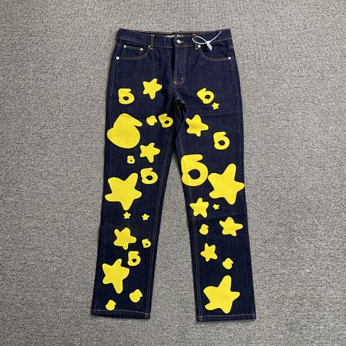 Sp5der 5star Vintage Denim Jeans