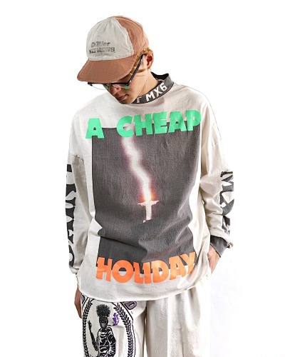 Saint Michael A Cheap Holiday L S Tee