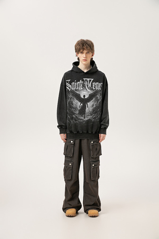 Saint Michael Tears Hoodie