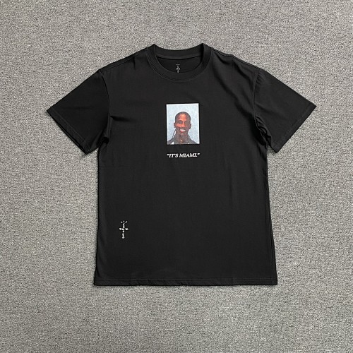 Travis Scott Cactus Jack X Mitchell X Ness T-shirt