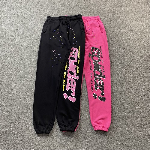 Sp5der Pink V2 Pants