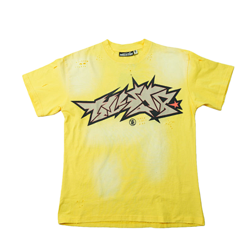 Hellstar Sample Cracked Print T-shirt