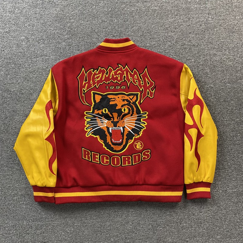 Hellstar Records Werewolf Letterman Jacket