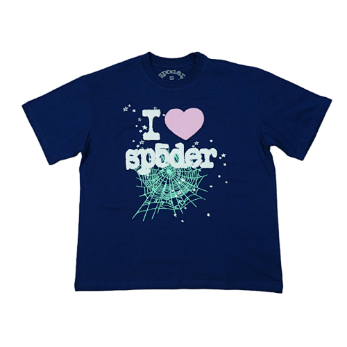 Sp5der Souvenir Tee Navy