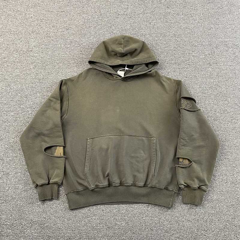 Kapital Kountry Smile Patch Reversible Hoodie