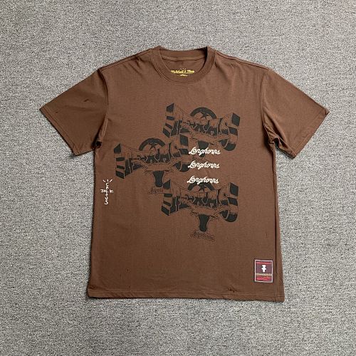 Travis Scott Cactus Jack X Mitchell X Ness T-shirt
