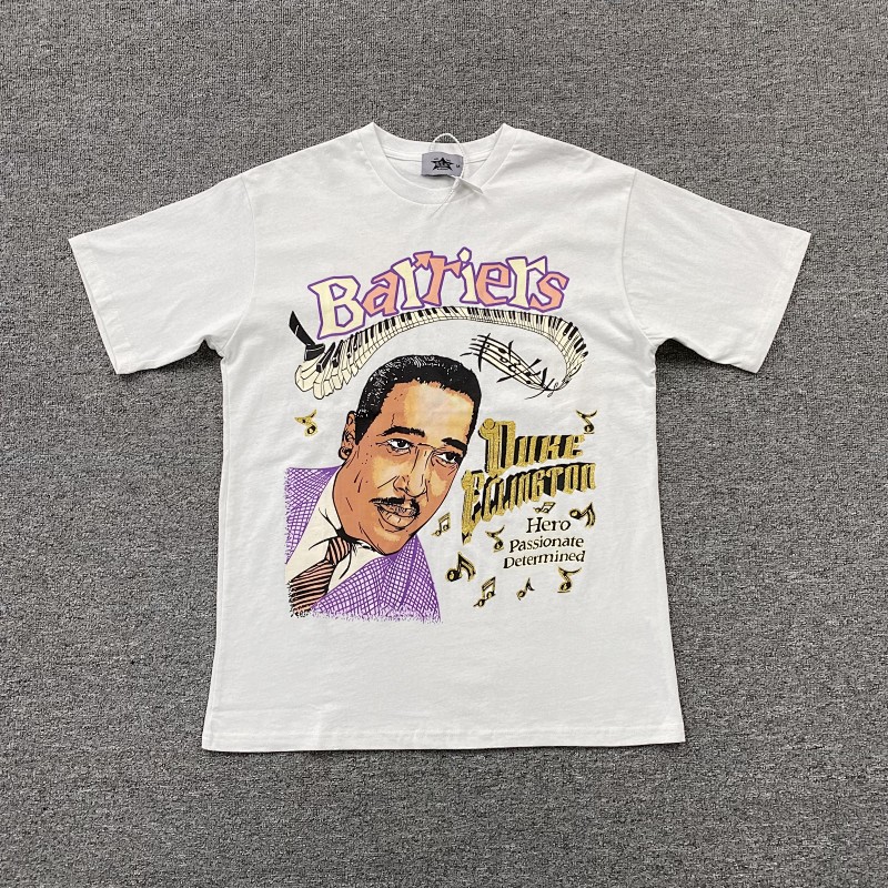 Barriers Live Free Duke Ellington Hero Passionate Determined T-shirt