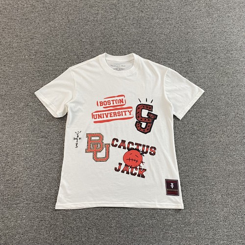 Travis Scott Cactus Jack X Mitchell X Ness T-shirt