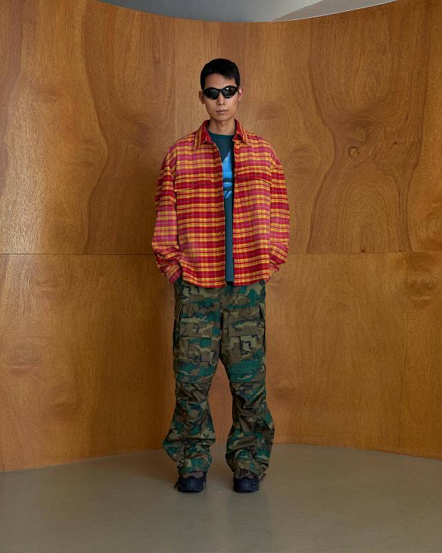 Far Washed Flannel Shirts