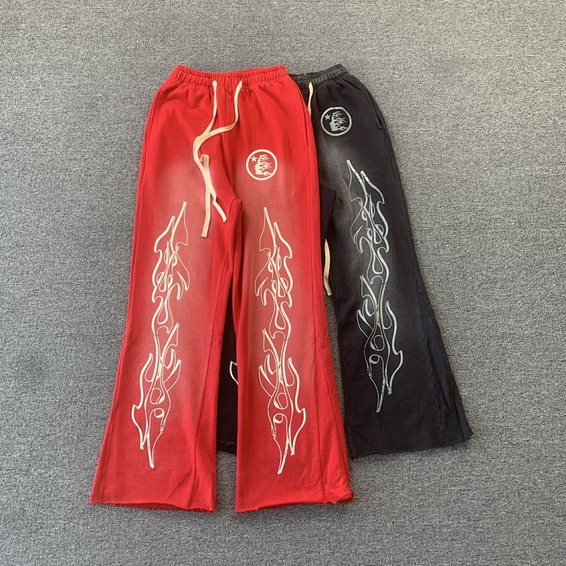 Hellstar Studios Red Flare Pants