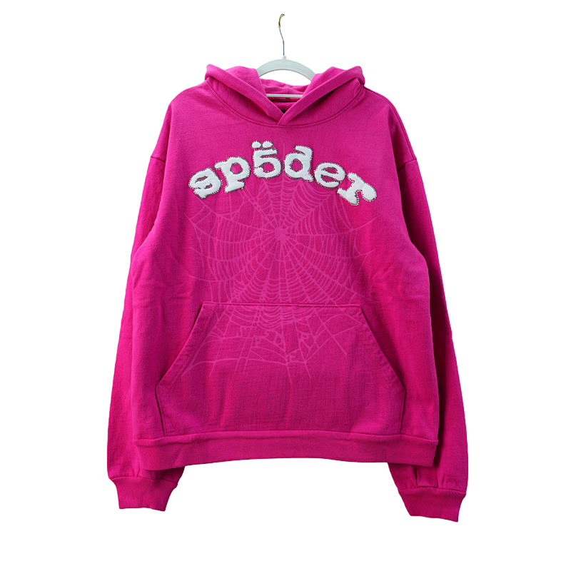 Sp5der Legacy Hoodie Pink