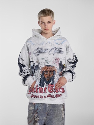 Saint Michael Tears Hoodie