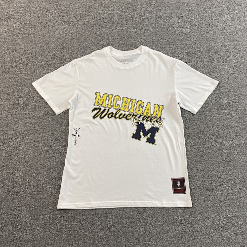 Travis Scott Cactus Jack X Mitchell X Ness T-shirt