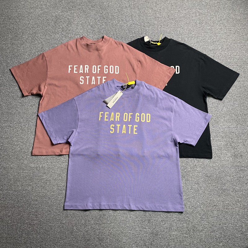 Fear OF God Essentials Fog T-shirt