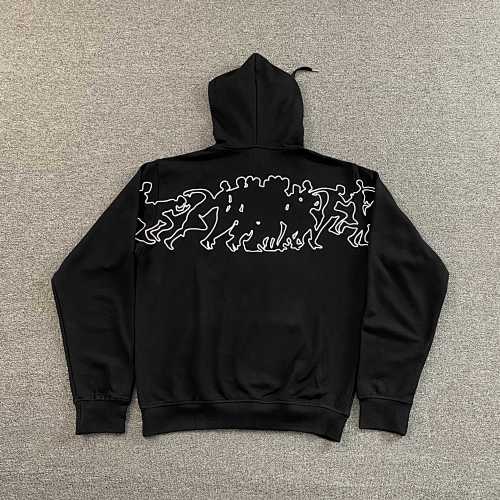 Art Arte Blur Embroider Hoodie
