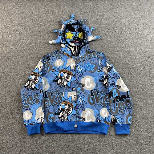 Glo Gang Eroded Glo Thermal Hoodie