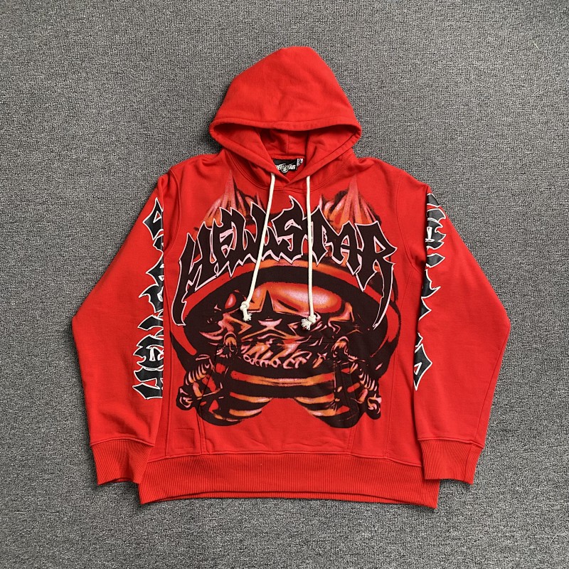 Hellstar Studios Skull Flame Hoodie