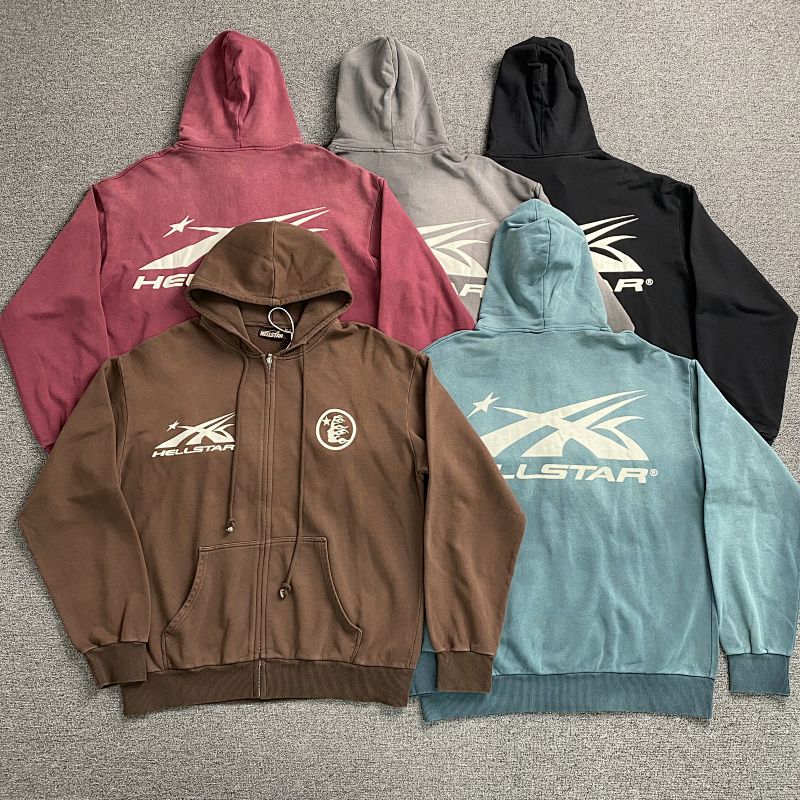 Hellstar Studios Zip Up Hoodie
