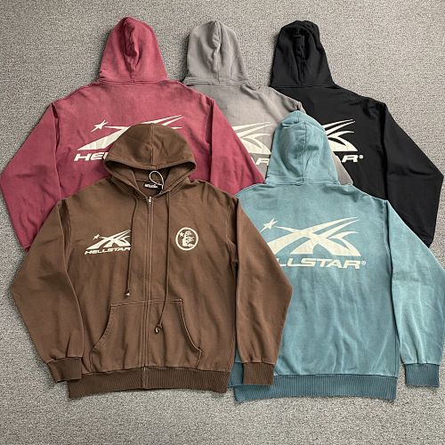 Hellstar Studios Zip Up Hoodie