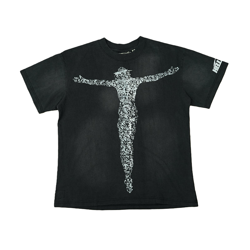Hellstar QR Christ Tee Black