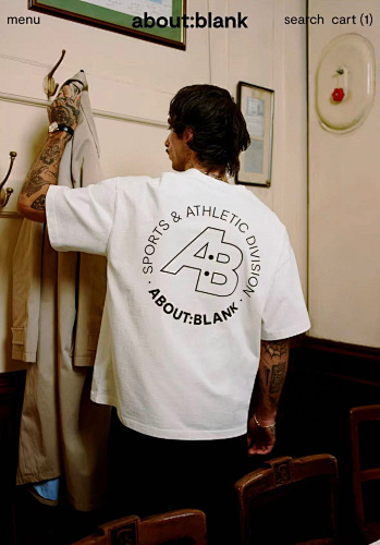 About Blank T-shirt