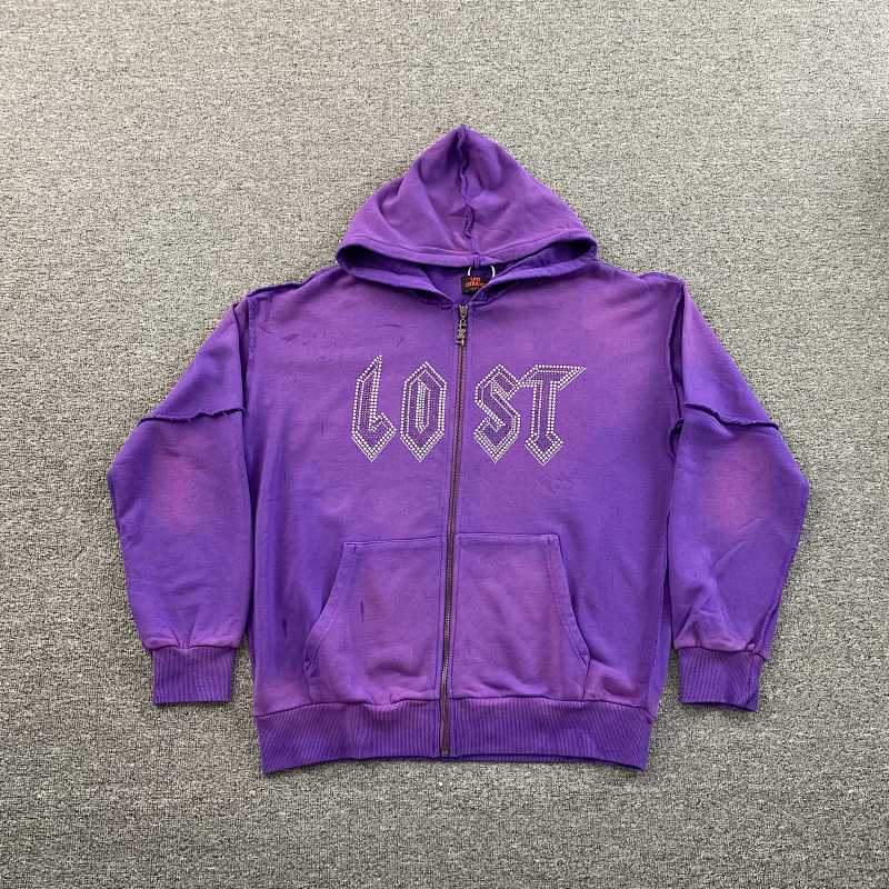 Lost Intricacy Pink Hoodie