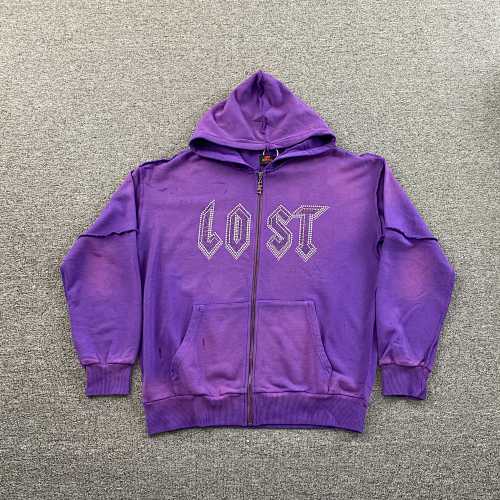 Lost Intricacy Pink Hoodie