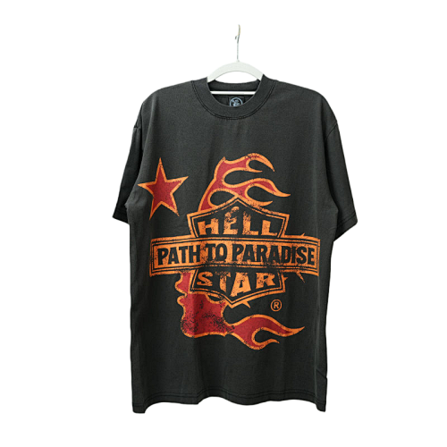 Hellstar Studios Biker Tour Short Sleeve Tee Shirt Black