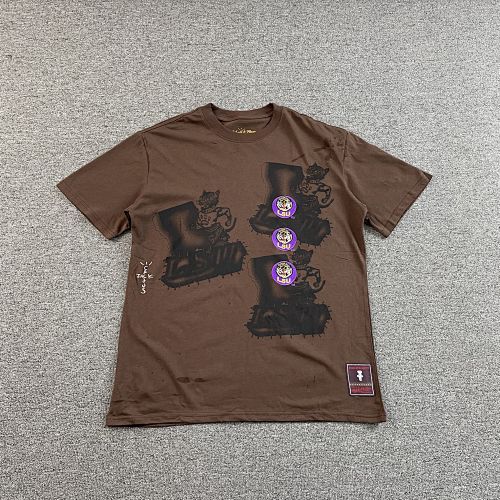 Travis Scott Cactus Jack X Mitchell X Ness T-shirt