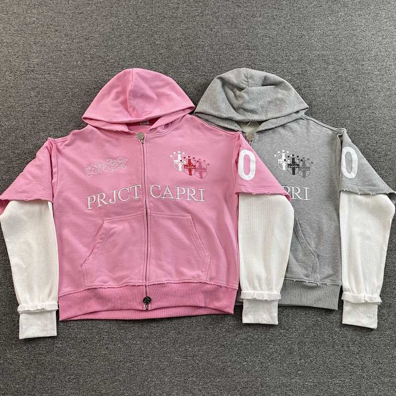 Project Capri Emergency Zip Up Hoodie