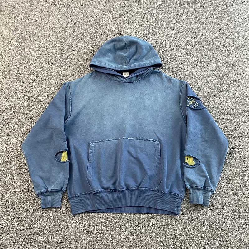 Kapital Kountry Smile Patch Reversible Hoodie