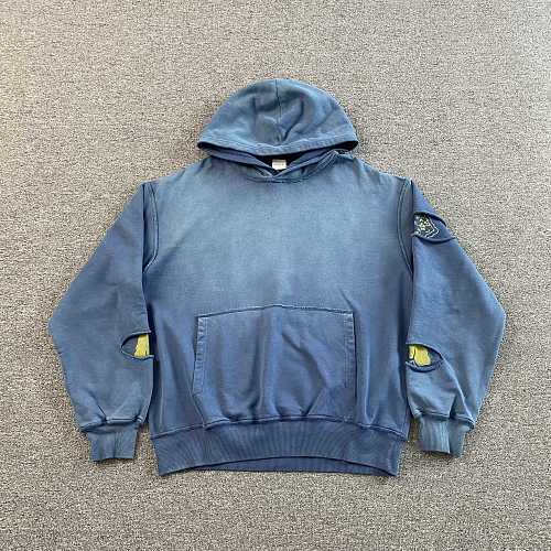Kapital Kountry Smile Patch Reversible Hoodie