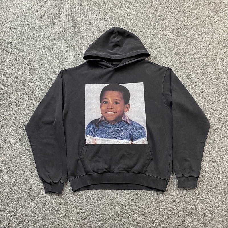 Kanye West YE Child Vintage Photo Hoodie