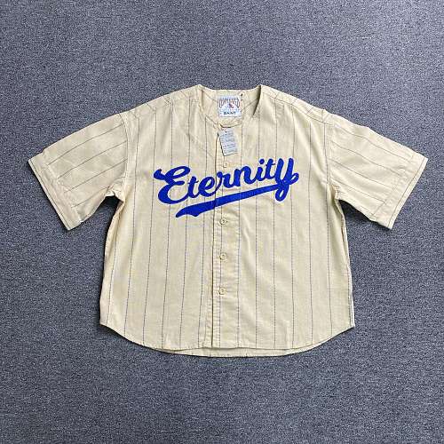 Saint Mxxxxxx Baseball Shrt Eternity Wht T-shirt