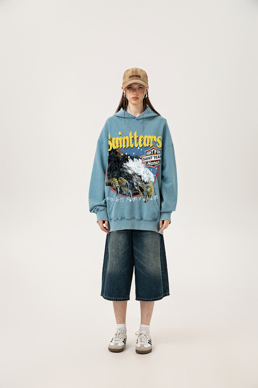 Saint Michael Tears Hoodie