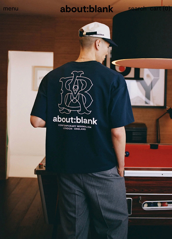 About Blank T-shirt