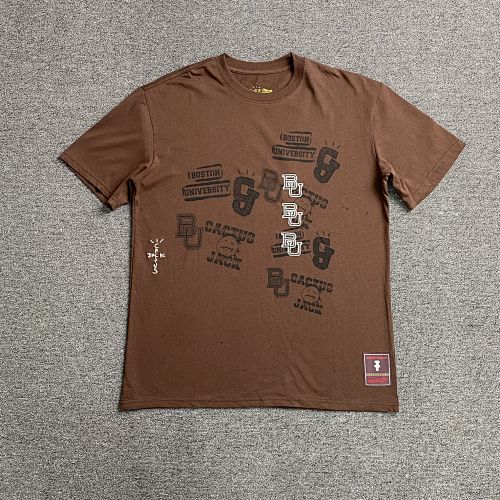 Travis Scott Cactus Jack X Mitchell X Ness T-shirt