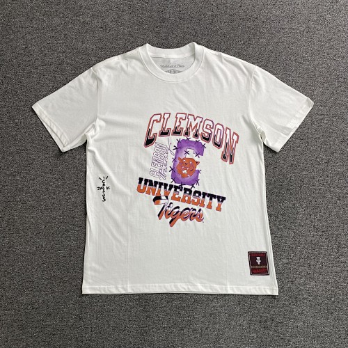 Travis Scott Cactus Jack X Mitchell X Ness T-shirt