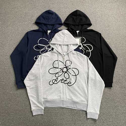 Art Arte Blur Embroider Hoodie