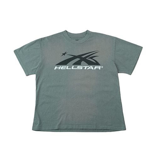 Hellstar Sport Logo T-shirt Grey
