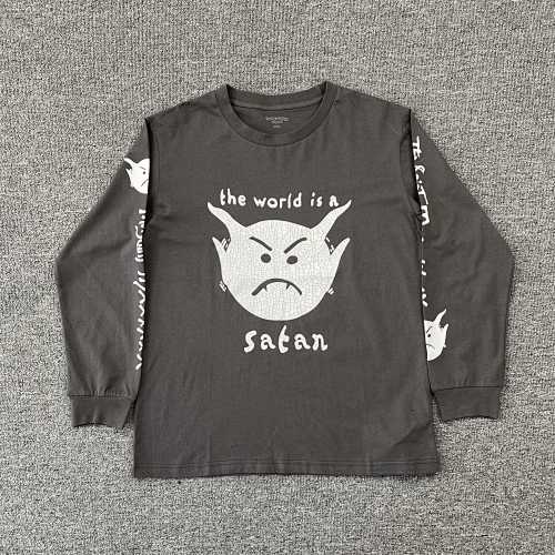 Saint Michael The World Is Satan Long Sleeve T-Shirt